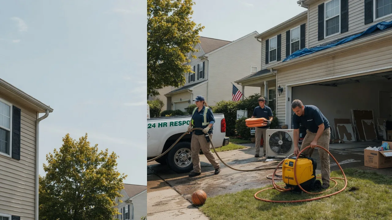 Emergency Water Damage Restoration in Mineral Wells, WV near me